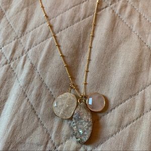 Francesca’s Long Chain Gem Necklace